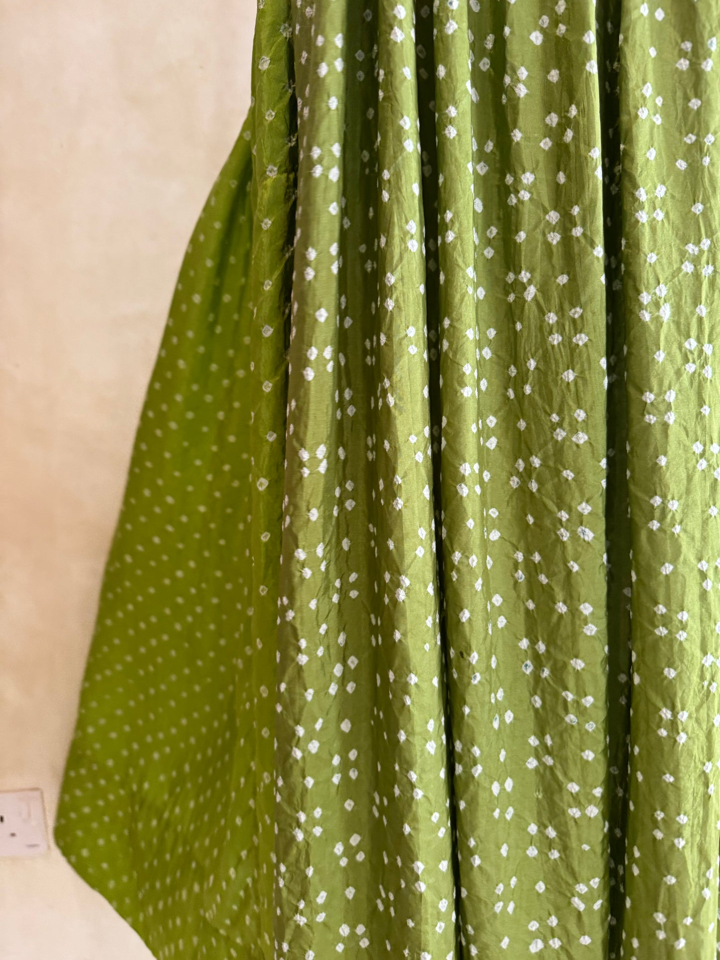 Injiri silk shibori dress