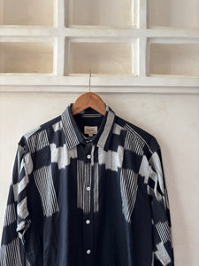 Geometric handloom shirt