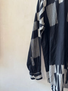 Geometric handloom shirt