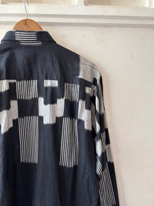 Geometric handloom shirt