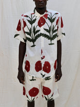 Load image into Gallery viewer, Poppy block print shirt
